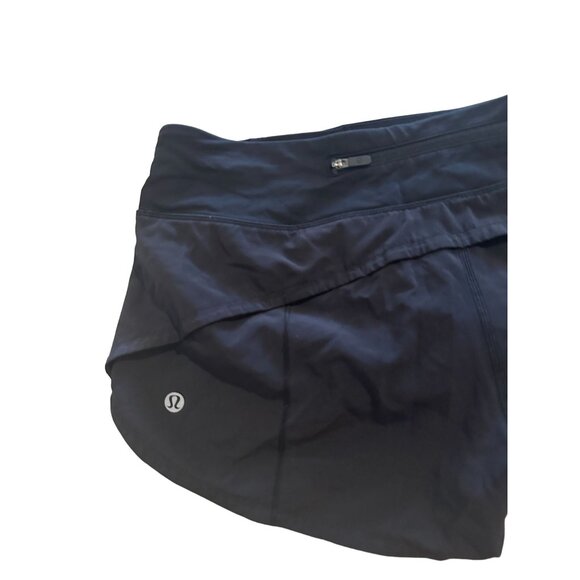 LULULEMON Womens Black Workout Shorts Size 8 - Picture 5 of 5